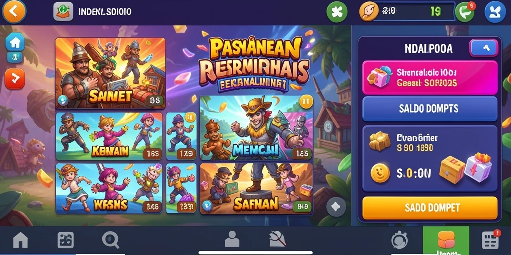 Tampilan antarmuka yang sederhana dan user-friendly.