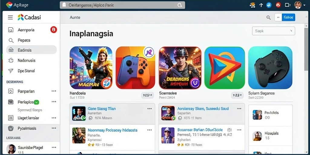 Tampilan antarmuka 88MAIN yang sederhana dan intuitif.