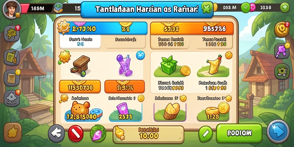 Tangkapan layar menunjukkan karakter utama saat menjalani petualangan.