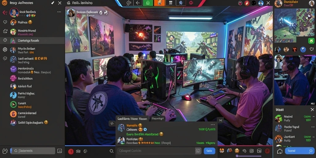 Tampilan dunia fantastis yang memukau.
