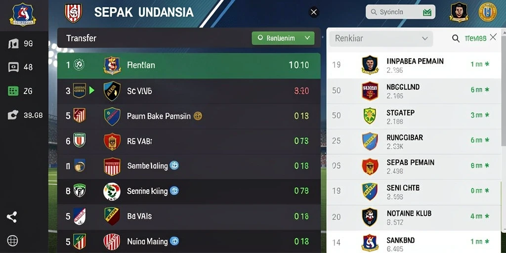 Tampilan antarmuka yang menarik dan intuitif.