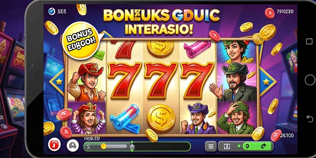 Tampilan awal game yang menarik perhatian.