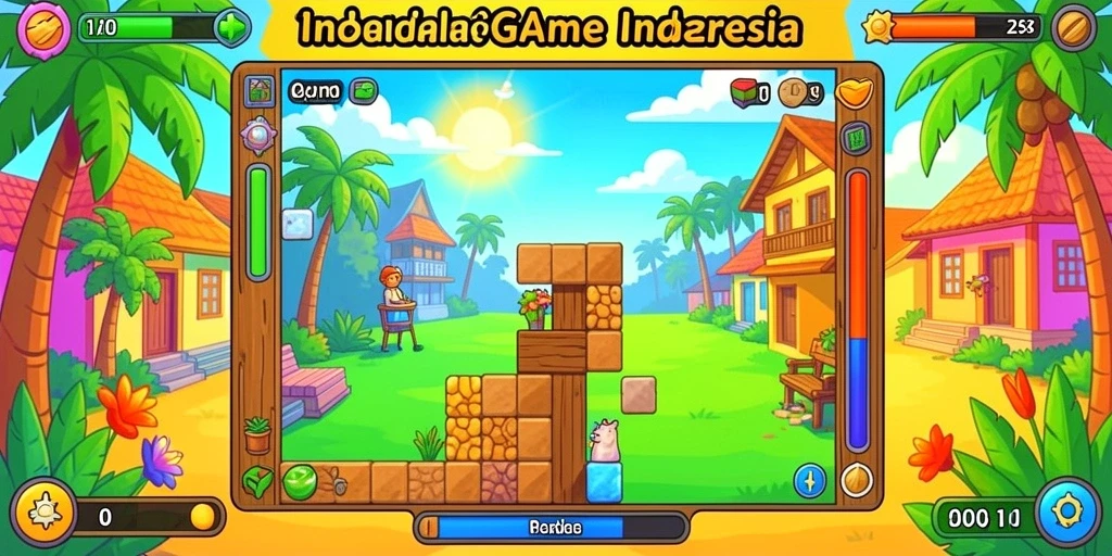 Tampilan grafis yang menawan dan warna cerah.