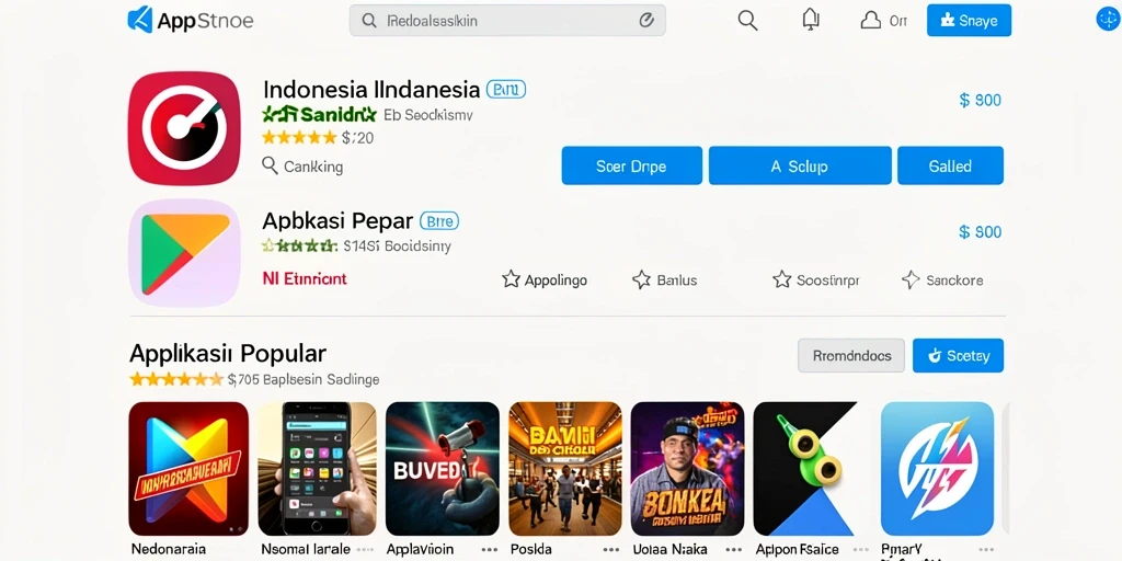 Tampilan antarmuka yang bersih dan menarik.