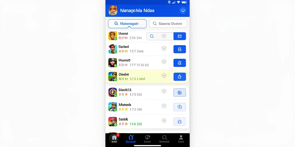 Tampilan antarmuka aplikasi yang modern dan menarik.