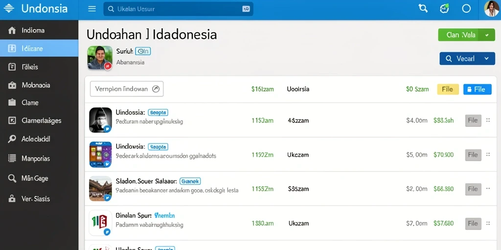 Tampilan antarmuka yang menarik dan user-friendly.