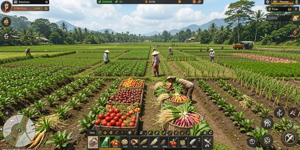 Tangkapan layar menunjukkan antarmuka game yang menarik dan intuitif.