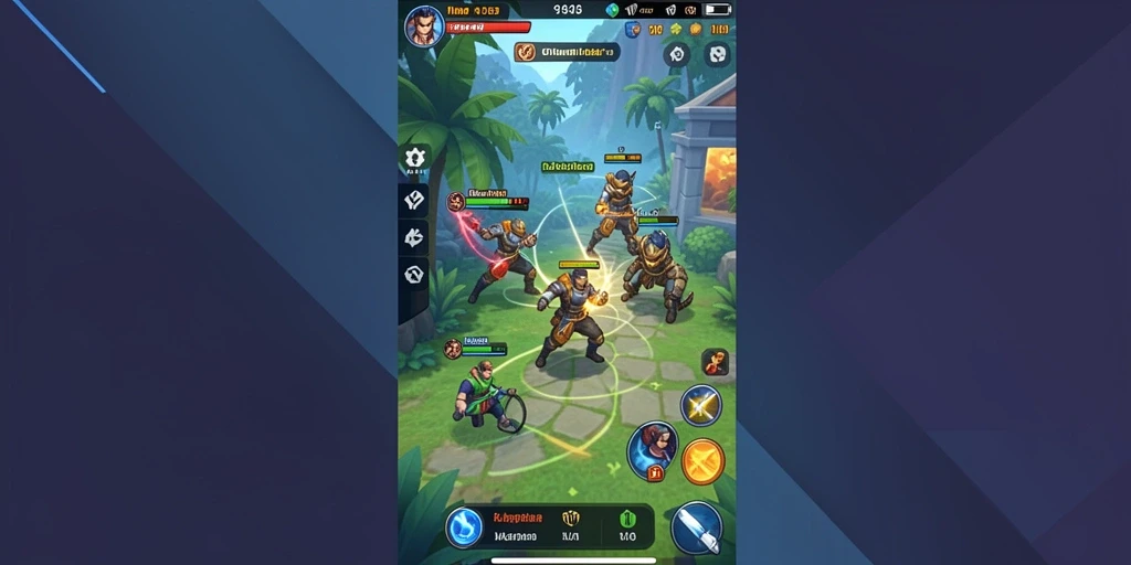 Tampilan awal yang menarik dengan menu interaktif.