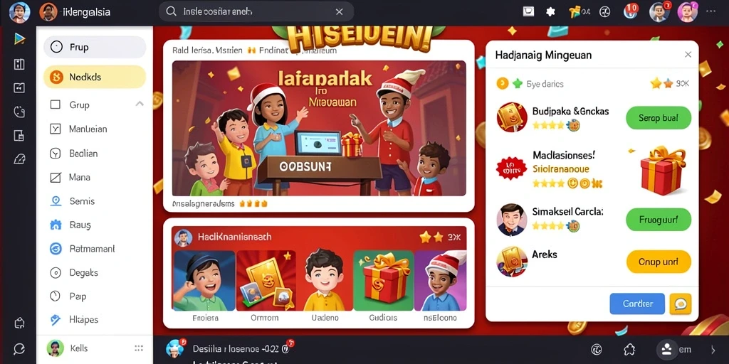 Tampilan antarmuka pengguna yang ramah dan mudah digunakan.