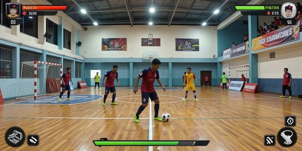 Tampilan awal aplikasi QUARKPLAY yang menarik.