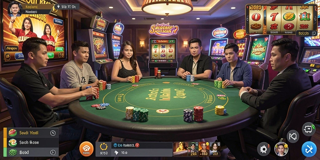 Tampilan menu utama yang intuitif dan menarik.