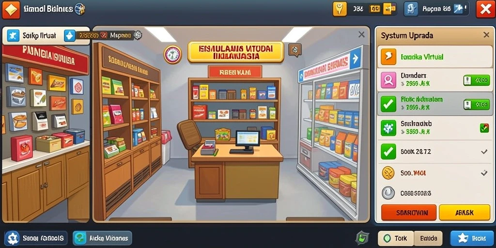 Tampilan utama yang menarik dan user-friendly.