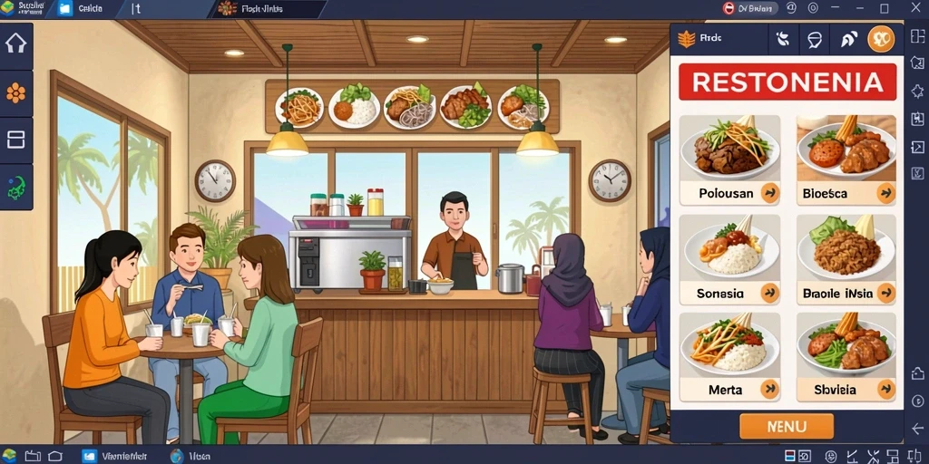 Tampilan grafis yang menawan dan penuh warna.