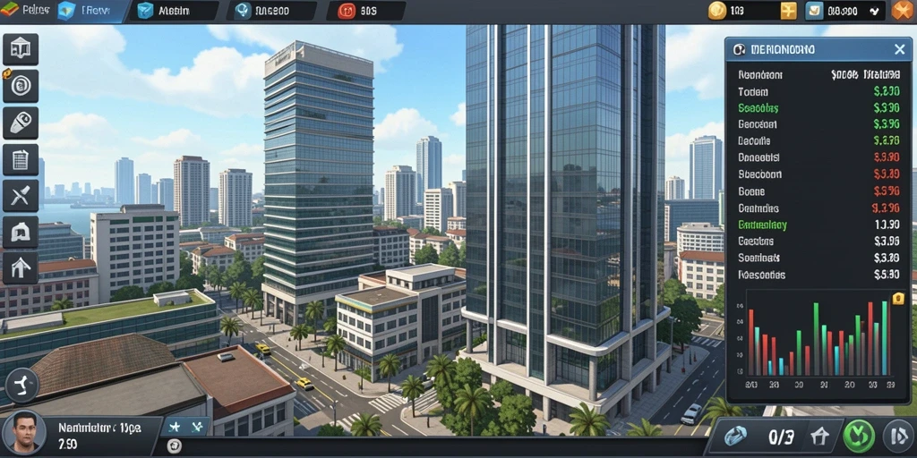 Tangkapan layar pertama menunjukkan pemandangan indah dalam game.