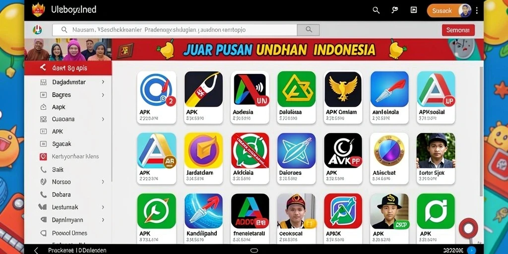 Tampilan antarmuka yang menarik dan mudah dinavigasi.