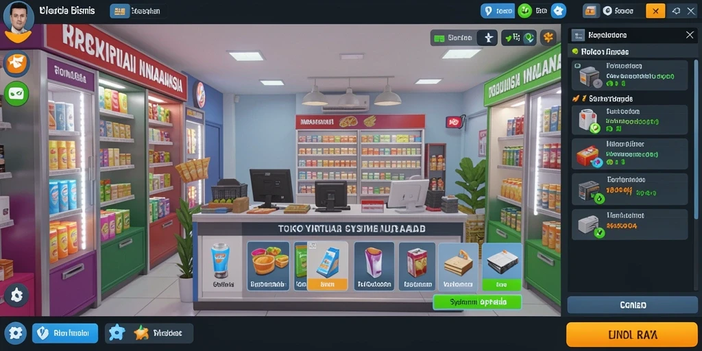 Tampilan antarmuka yang menarik dan user-friendly.