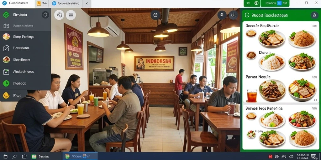 Tampilan antarmuka yang user-friendly dan menarik.