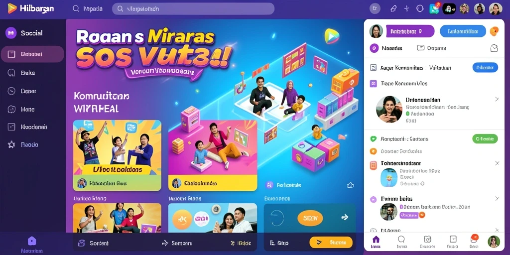 Tampilan antarmuka yang menarik dan intuitif.